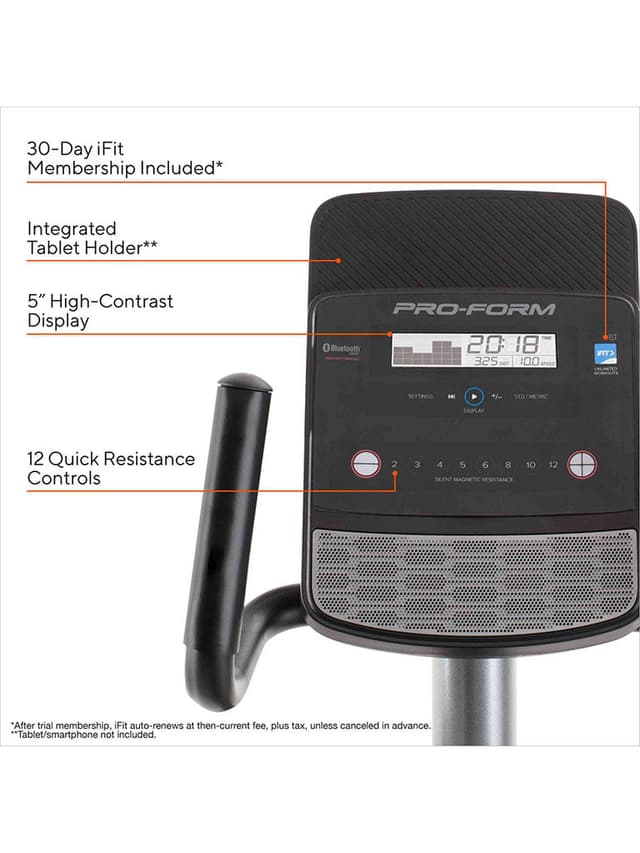 جهاز رياضي اوبتراك 12 مستوى مقاومة بروفورم ProForm Elliptical Sport