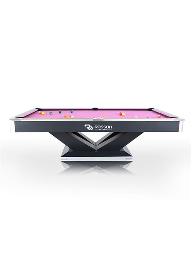 RASSON Victory II Plus Tournament Billiard Table 9Ft. Black Finishing