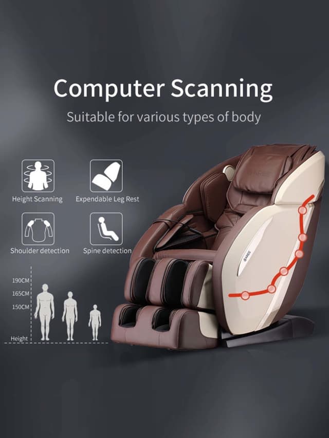 كرسي مساج كهربائي 12 برنامج آريس اي بريميوم بيج ARES iPremium Massage Chair