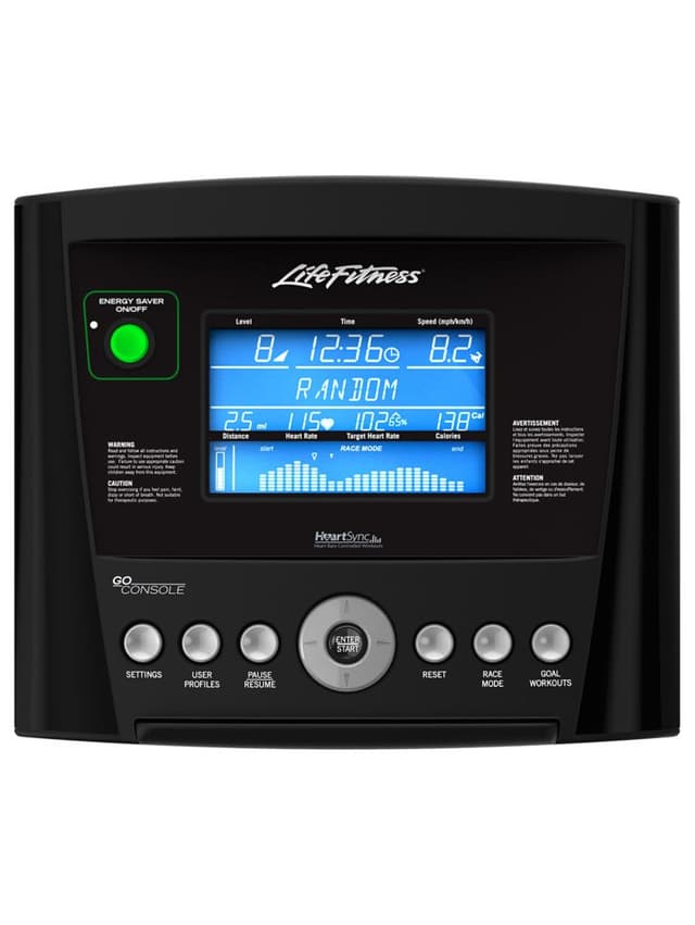 Life Fitness RS1 Recumbent Bike Console Go Console