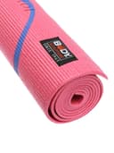 Body Sculpture Yoga Mat Blue Color Pink