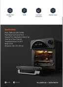 Porodo Lifestyle Dual Mode Touch Control Air Fryer & Oven With Advanced Air-Flow Circulation 14.5L