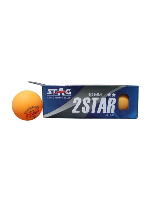 كرات الطاولة سيم عدد 3 من ستاج Stag Table Tennis Ball Two Star - Pack Of 3