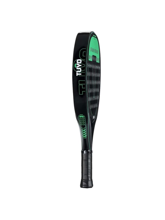مضرب بادل كربون أسود ورمادي تويو TUYO Green Arrow Padel Racket
