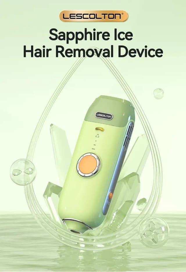 Lescolton IPL 350000Flash Permanent Hair Remover For Home Use