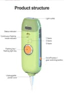 Lescolton IPL 350000Flash Permanent Hair Remover For Home Use