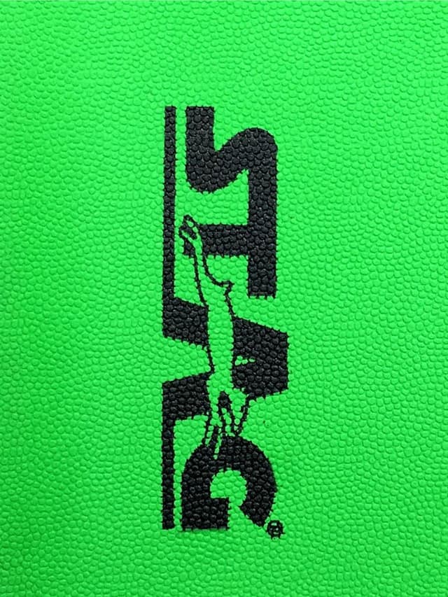 سجادة يوغا 61 × 183 سم أخضر  مع رسومات ستاج  Stag Asana Printed Yoga Mat Size 4 mmColor Green