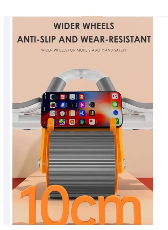 جهاز تمارين البطن الأوتوماتيكي Automatic Rebound Abdominal Exercise Roller