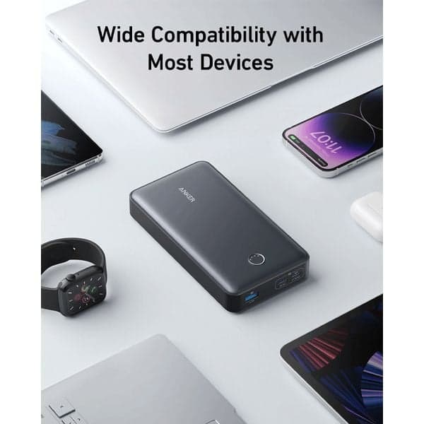 Anker 537 Power Bank Powercore 24K For Laptop Black 65W PD