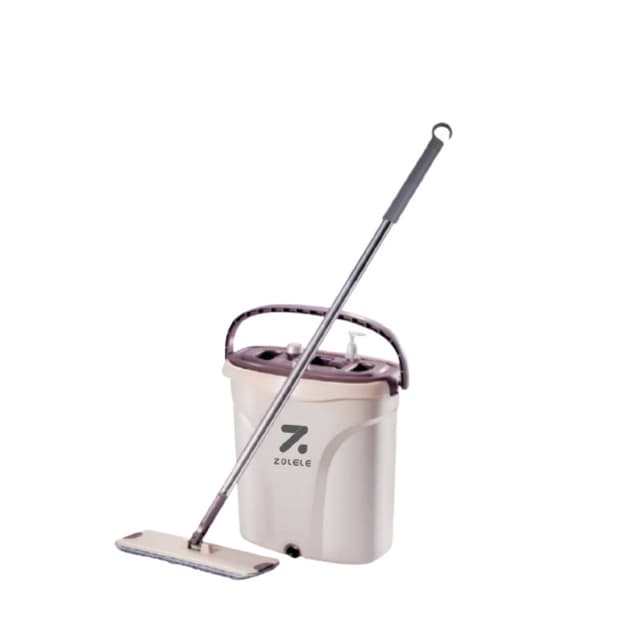 Zolele FM01 Mop with Bucket 2 in1 Set Mop for Floor Cleaning Wet and Dry