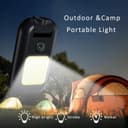 Emergency Portable Flashlight With Power Bank 