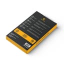 شاشة حماية ايباد ميني 4 / ميني 5 شفافة ليبيرتي جارد Liberty Guard 3D Full Cover Clear Rounded Edge iPAD Mini4 / Mini5 Clear