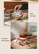 طابعة استكرات لاصقة جوال بلوتوث نيمبوت 1000 مللي أمبير Niimbot H1S Label Maker Portable Sticker Printer