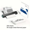 Thermal Printer Paper A4 200 Sheets