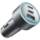 شاحن سيارة انكر 67 واط 3 منافذ Anker 535 Car Charger With 2 USB-C And 1 USB-A Ports