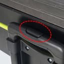 مطبخ متنقل مع موقد غاز للرحلات صغير مدمج على شكل صندوق تخزين 60 لتر Outdoor Camping Kitchen Station with Integrated Stove