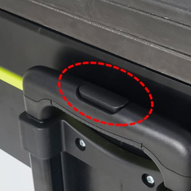 مطبخ متنقل مع موقد غاز للرحلات صغير مدمج على شكل صندوق تخزين 60 لتر Outdoor Camping Kitchen Station with Integrated Stove