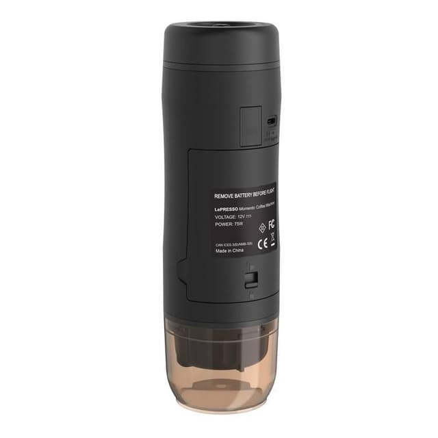 LePresso Momento 2.0 Portable Espresso Coffee Machine 75W 2500mAh - Black