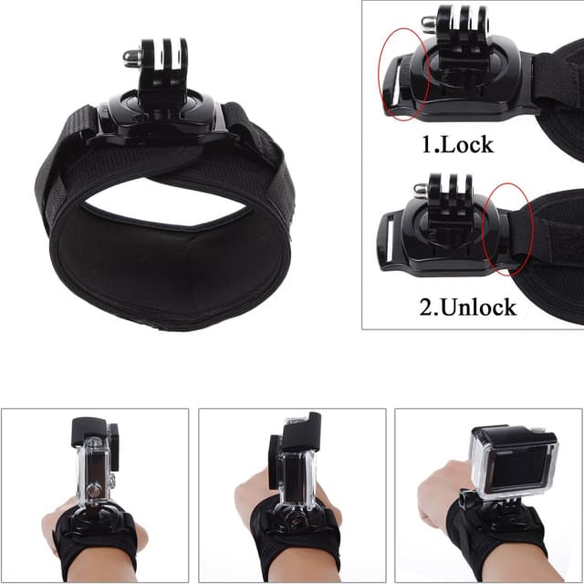 O Ozone 27-In-1 Outdoor Sports Action Camera Accessories Kit for GoPro Hero 4 / 3 / 2 / 1 SJ 4000 / SJ 5000 Action Camera Accessories