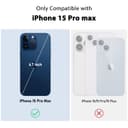 كفر ايفون 15 برو ماكس ماغ سيف أسود مع غطاء كاميرا بولي كربونات نيلكين Nillkin Magnetic Case for iPhone 15 Pro Max Case, Compatible with MagSafe, Sliding Camera Cover