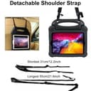 O Ozone Kids Case for iPad 10th Generation 10.9-inch 2022 with Pencil Holder, Convertible Durable Lightweight Shockproof Handle Stand Kid-Proof 10.9” iPad 10th Gen Case for Kids - Blue