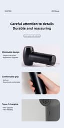 منفاخ هواء صغير محمول 4 سرعات 2000 مللي أمبير Wireless Dust Blower Handheld Turbine Fan