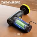 Portable 4000mah Rechargeable Polishing Machine Dual Action Cordless Car Polisher