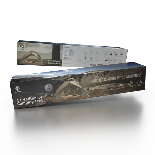 خيمة رحلات قابلة للطي جرين Green Lion GT-4 Ultimate Camping Tent