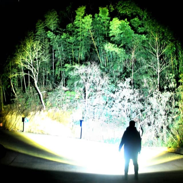 Rechargeable High Power White Laser Flashlight