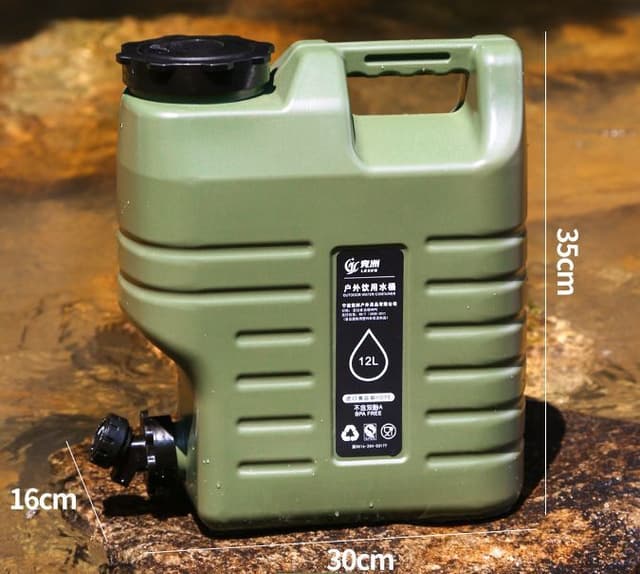 Portable Camping Water Tank Large Capacity For Outdoor