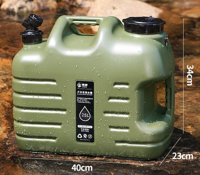 Portable Camping Water Tank Large Capacity For Outdoor
