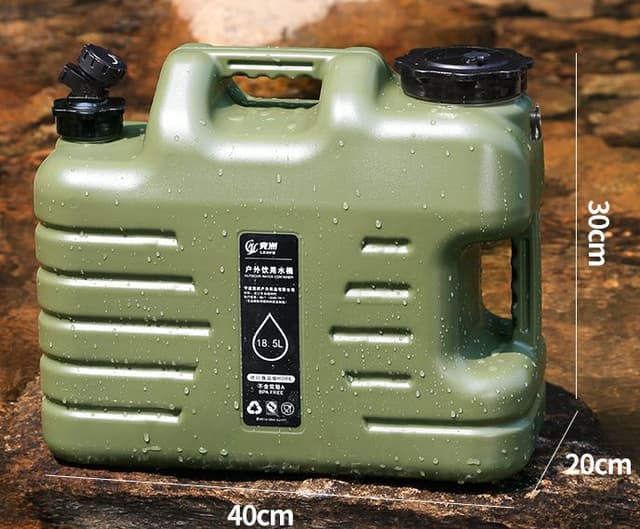 Portable Camping Water Tank Large Capacity For Outdoor
