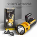 كشاف ليد خارجي 3200 لومن مع باوربانك مدمج 4500 مللي أمبير Cob Multi-Functional LED Flashlight