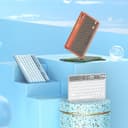 لوحة مفاتيح كيبورد ايباد لاسلكي بلوتوث هوكو Hoco Wireless keyboard S55 Transparent