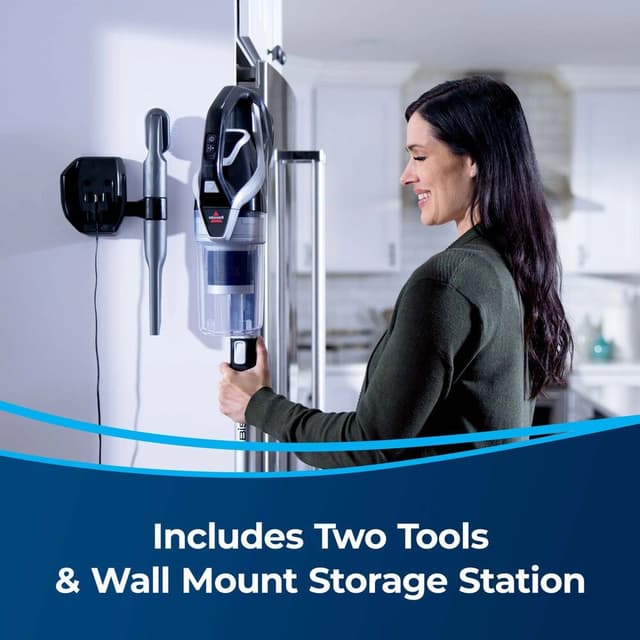 مكنسه بيسيل الكهربائيه لاسلكية 21.6 واط 1 لتر (أوبن بوكس) Bissell PowerEdge Cordless Stick Vacuum (Open Box)