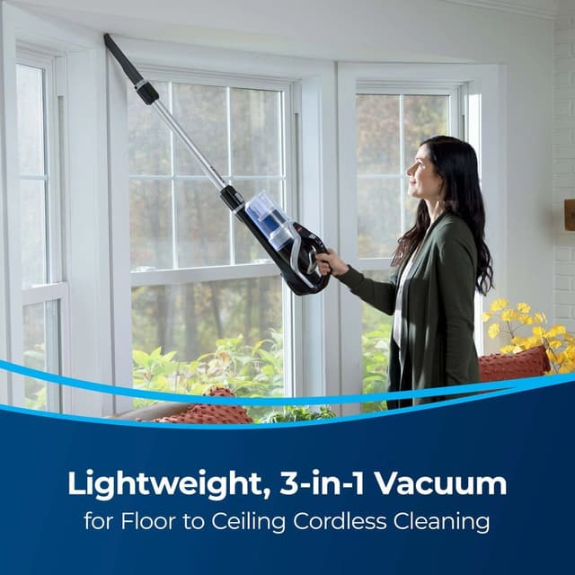 مكنسه بيسيل الكهربائيه لاسلكية 21.6 واط 1 لتر (أوبن بوكس) Bissell PowerEdge Cordless Stick Vacuum (Open Box)