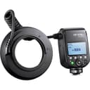إضاءة تصوير حلقية رينق لايت لكاميرا نيكون قابل للشحن 550 ومضة جودوكس Godox Macro Ring Flash for Sony Nikon