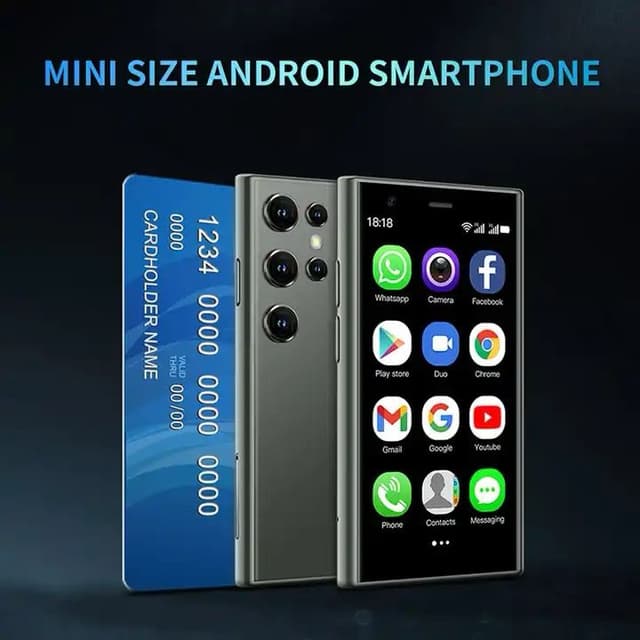 جوال صغير ميني سامسونج S23 برو أندرويد 1000 مللي أمبير Soyes S23 Pro 3G Smartphone