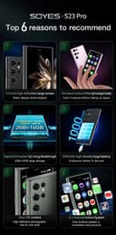 جوال صغير ميني سامسونج S23 برو أندرويد 1000 مللي أمبير Soyes S23 Pro 3G Smartphone