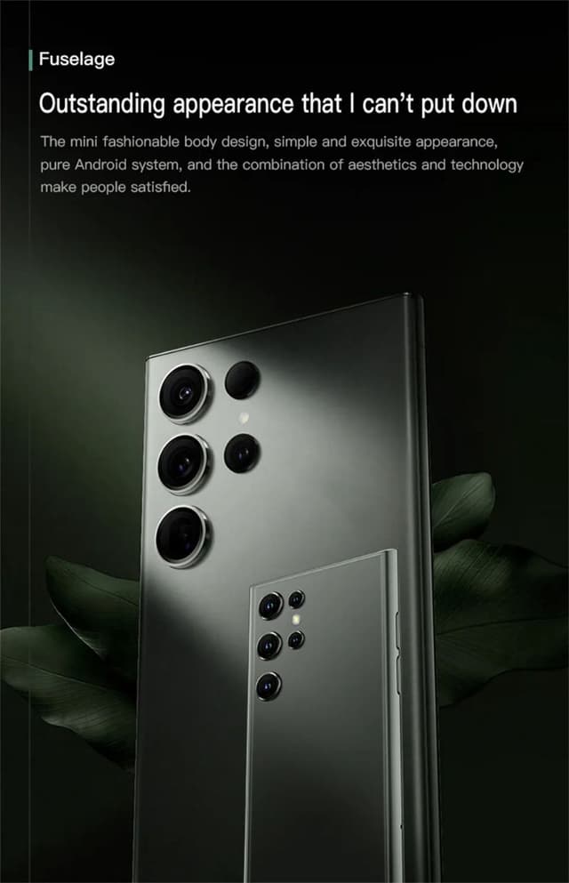 جوال صغير ميني سامسونج S23 برو أندرويد 1000 مللي أمبير Soyes S23 Pro 3G Smartphone