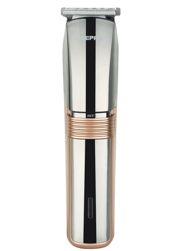 ماكينة حلاقة الشعر واللحية الاحترافية قابلة للشحن من جيباس مع 4 أمشاط Geepas Rechargeable Professional Cordless Hair And Bread Trimmer With 4 Guide Combs