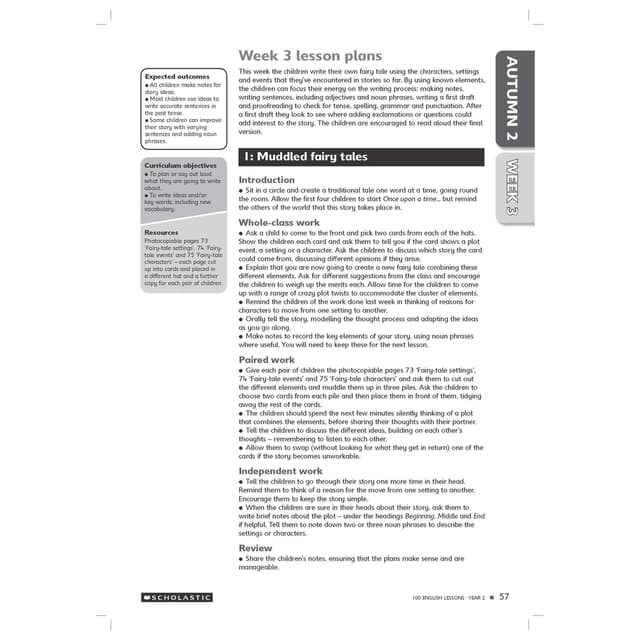 كتب اطفال تعليمية 100 درس لغة انجليزية السنة الثانية  English Lessons: Year 2