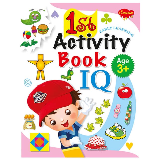 1st Activity Book - IQ 3+ - 35443