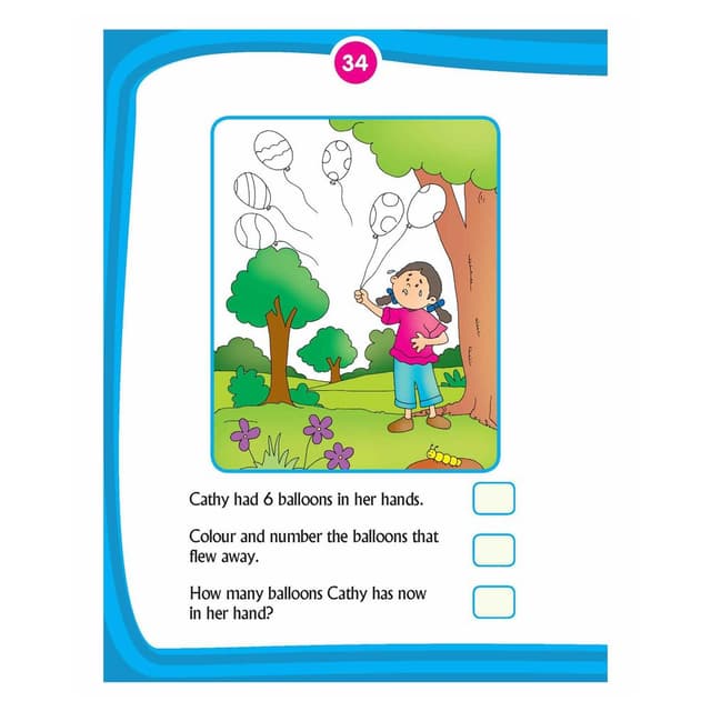 1st Activity Book - Maths