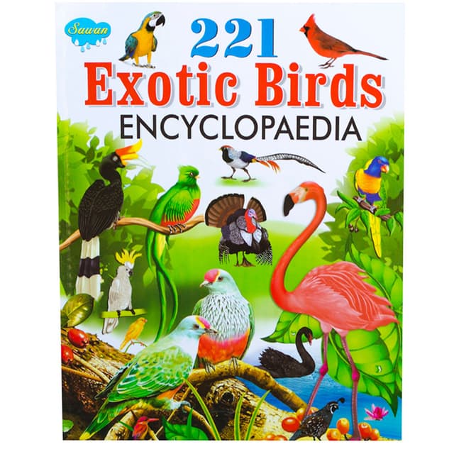 كتب اطفال تعليمية موسوعة الطيور الغريبة  Exotic Birds Encylopedia - 35648