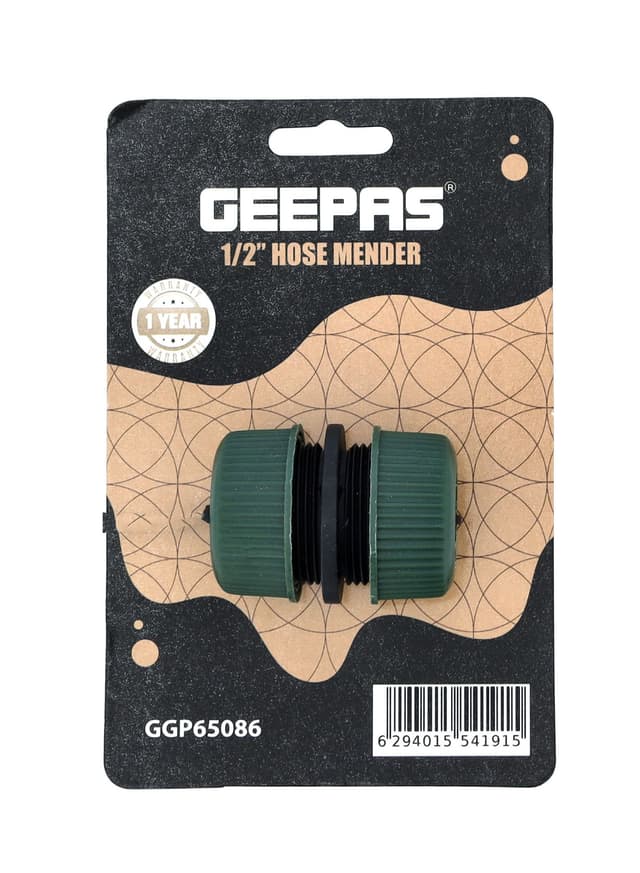 وصلة خرطوم مياه للاصلاح نصف انش من جيباس Geepas Hose Mender