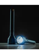 Geepas Rechargeable Led Flashlight, Usb Rechargeable, 2pcs Set Of Flashlight 8hrs Working