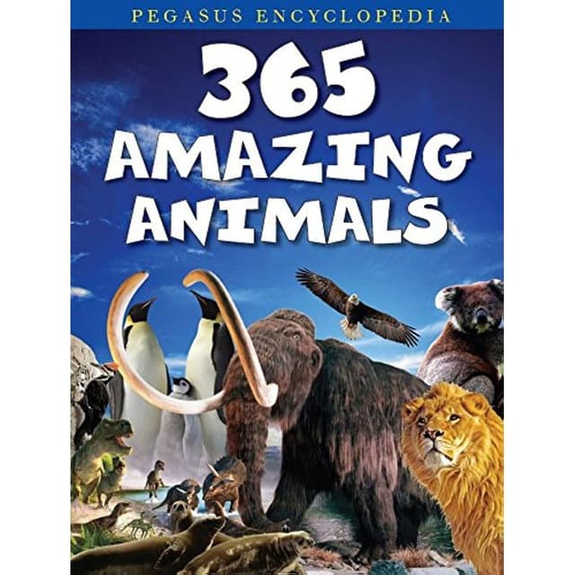 كتاب الأطفال يتكلم حول أنواع مختلفة من الحيوانات بي غين ببلشيرس365 Amazing Animals - 35890