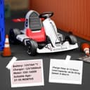 سيارة اطفال كهربائية كبيرة جو كارت 12 فولت Fancy Electric Go Kart For Kids With Remote Control