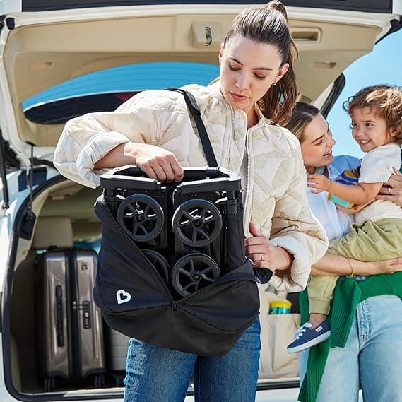 عربة اطفال للسفر خفيفه قابلة للطي Blue Fire Lightweight Travel Stroller